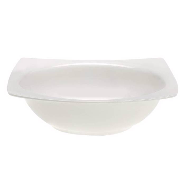 Cryspo Trio Σαλατιέρα Πορσελάνης 24x24εκ 'Quadro Off White' 5530012 Cryspo Trio Salatiera Porselanis 24x24ek 'Quadro Off White' 5530012